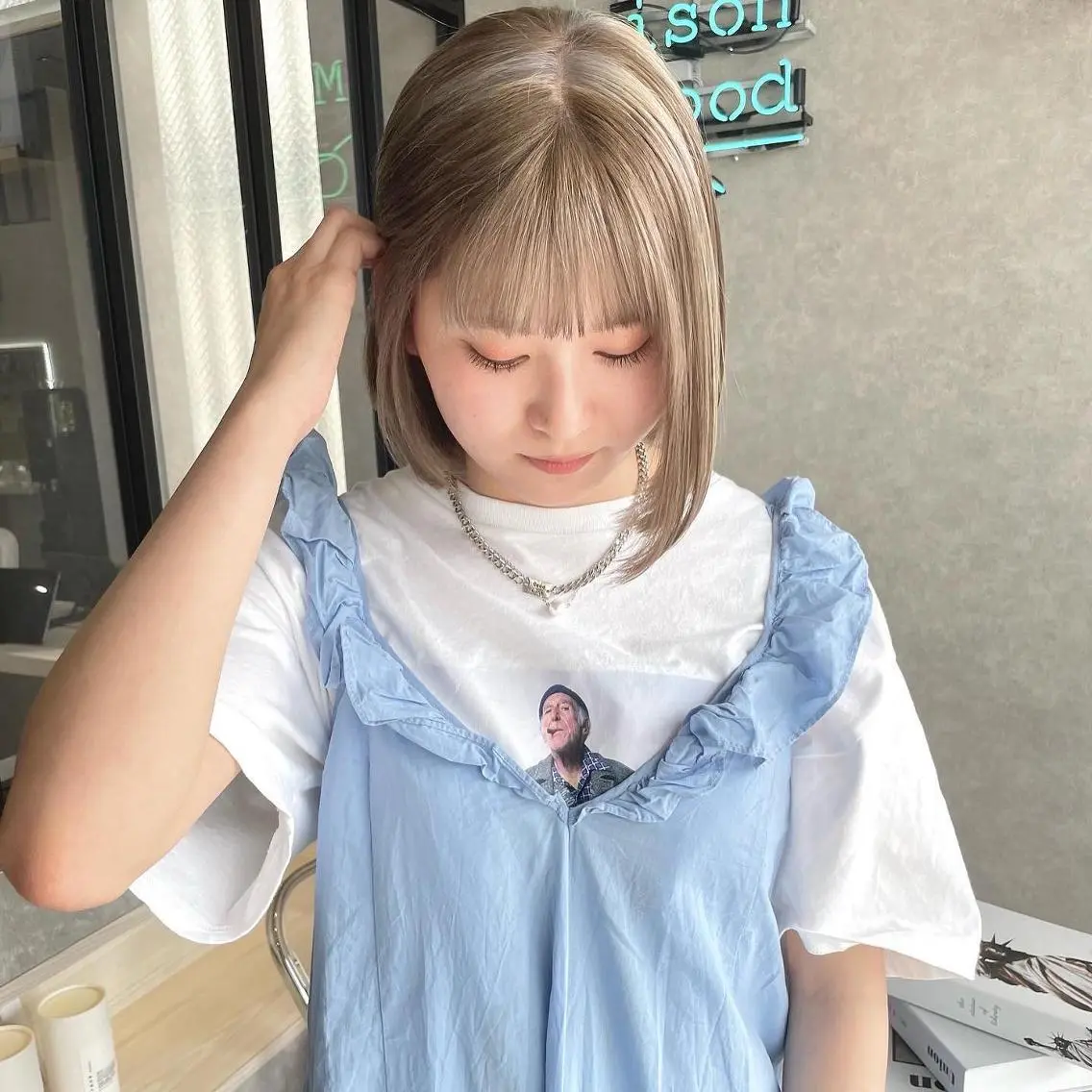 ショート 河原 亮のヘアスタイル