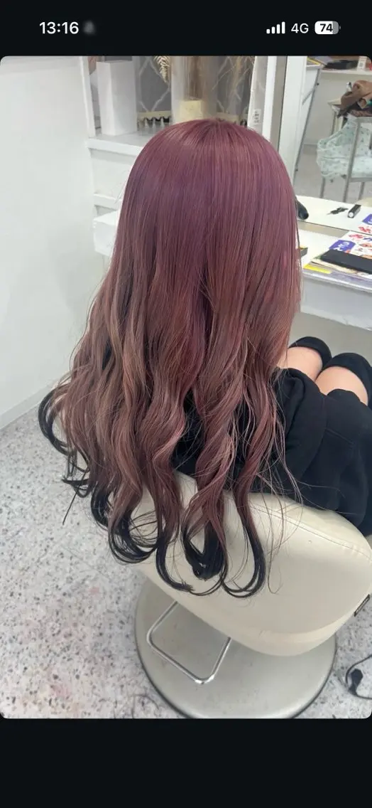 ロング カラー ヘアカラー トリートメント LOMARLIE/ Karen🪐💫のヘアスタイル