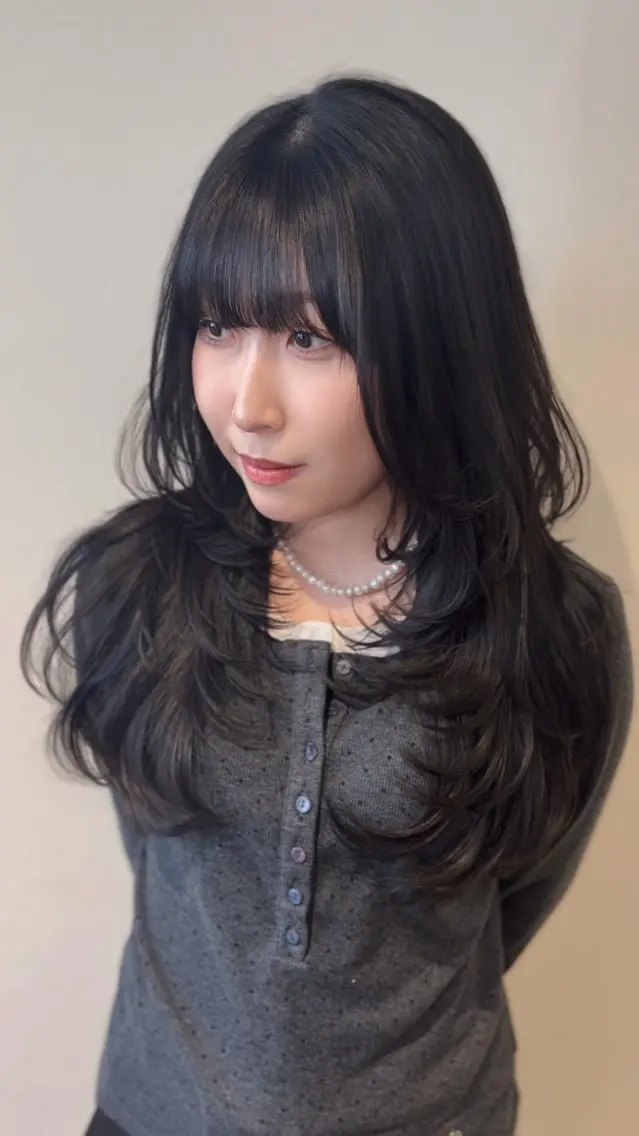 ロング 宮田 龍斗のヘアスタイル