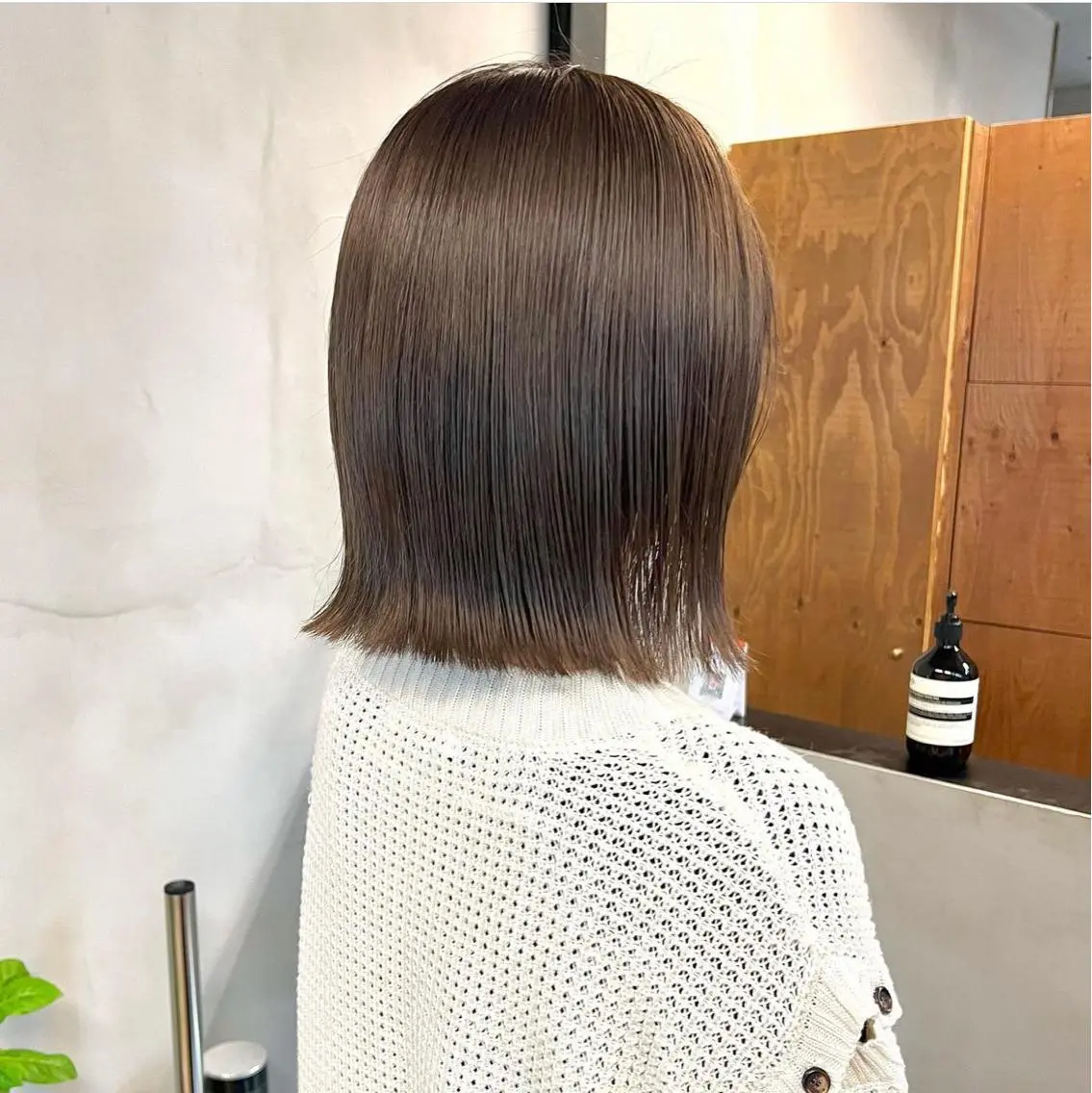 ミディアム カラー パーマ ヘアアレンジ メンズ キッズ ネイル マツエク・マツパ カット ヘアカラー 前川 朋香のヘアスタイル