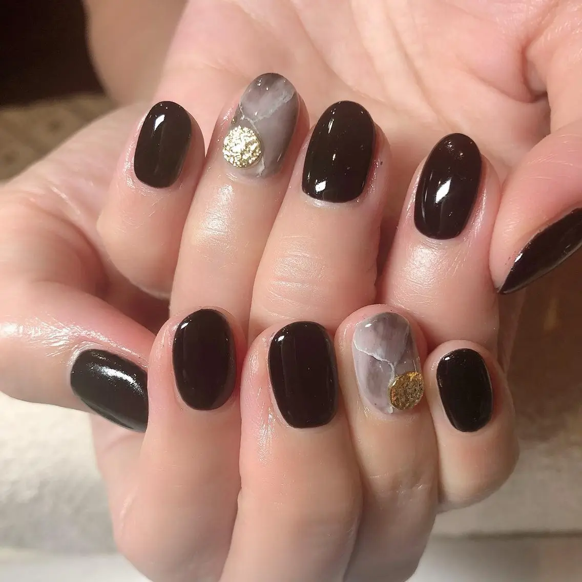 ショート ネイル ハンドネイル パラジェル lira nailのネイルデザイン