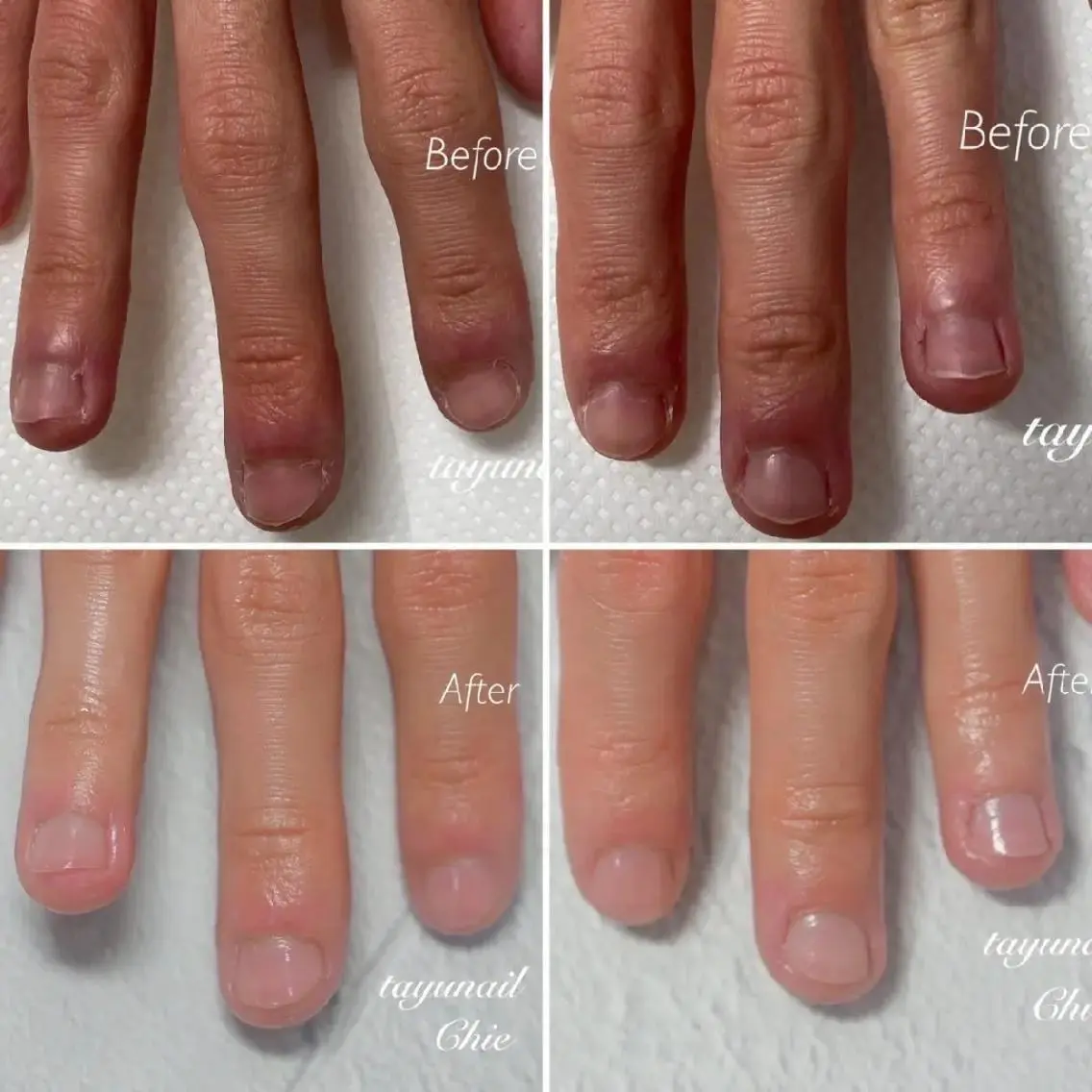 ネイル ブルー ジェルネイル パラジェル 春ネイル ネイルサロン 【たゆnail】のネイルデザイン