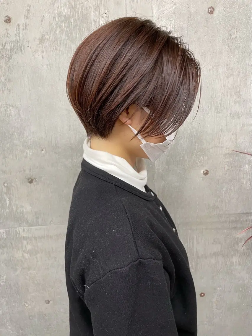 ショート 森綱悠 /ボブ/ナチュラルのヘアスタイル