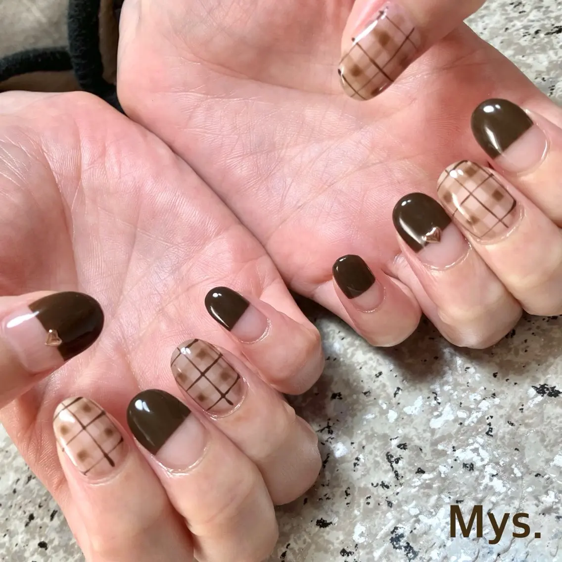 ネイル ハンドネイル Mys. 三上紗紀のネイルデザイン