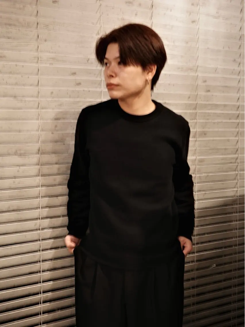 メンズ センターパート カット 岸本 まほのヘアスタイル