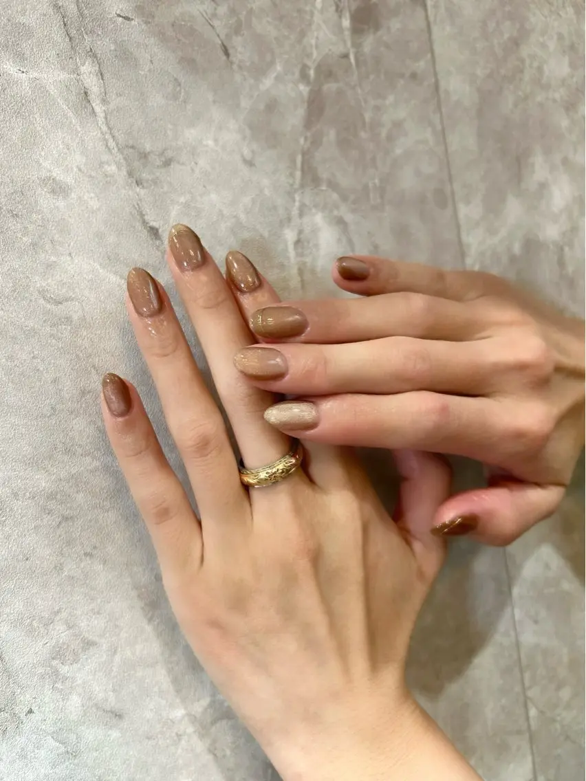 ネイル 持ち込み ハンドネイル welina Miyukiのネイルデザイン