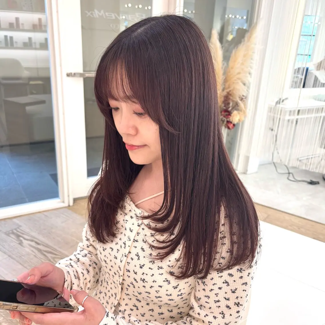 ロング カラー ParveMix 🤍加藤理沙のヘアスタイル