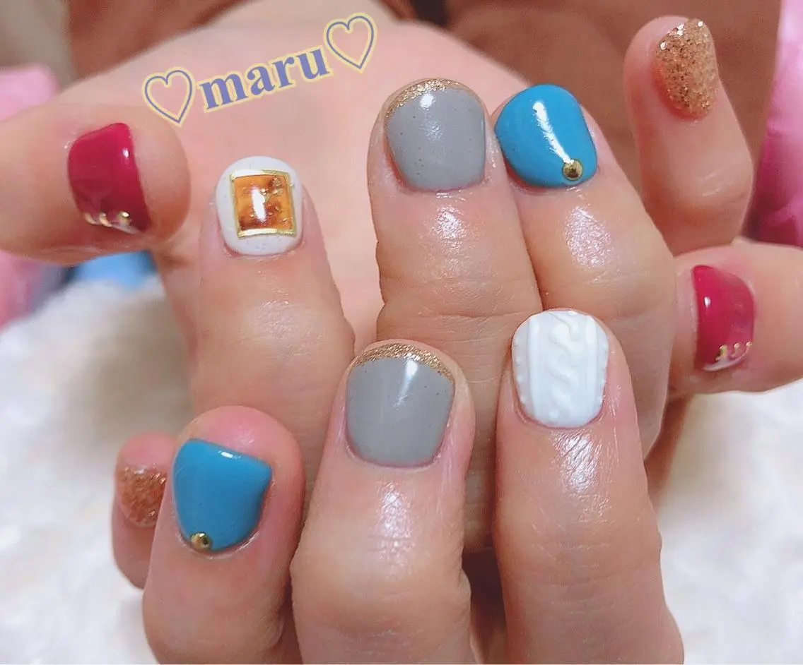 ネイル ハンドネイル フットネイル まるみ ♡のその他イメージ