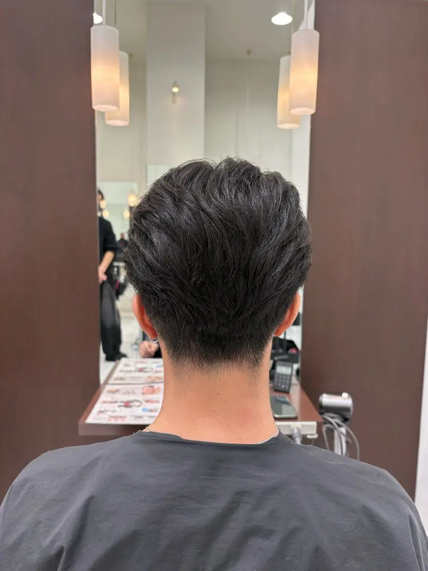 メンズ カット パーマ マツオ イヨリのヘアスタイル