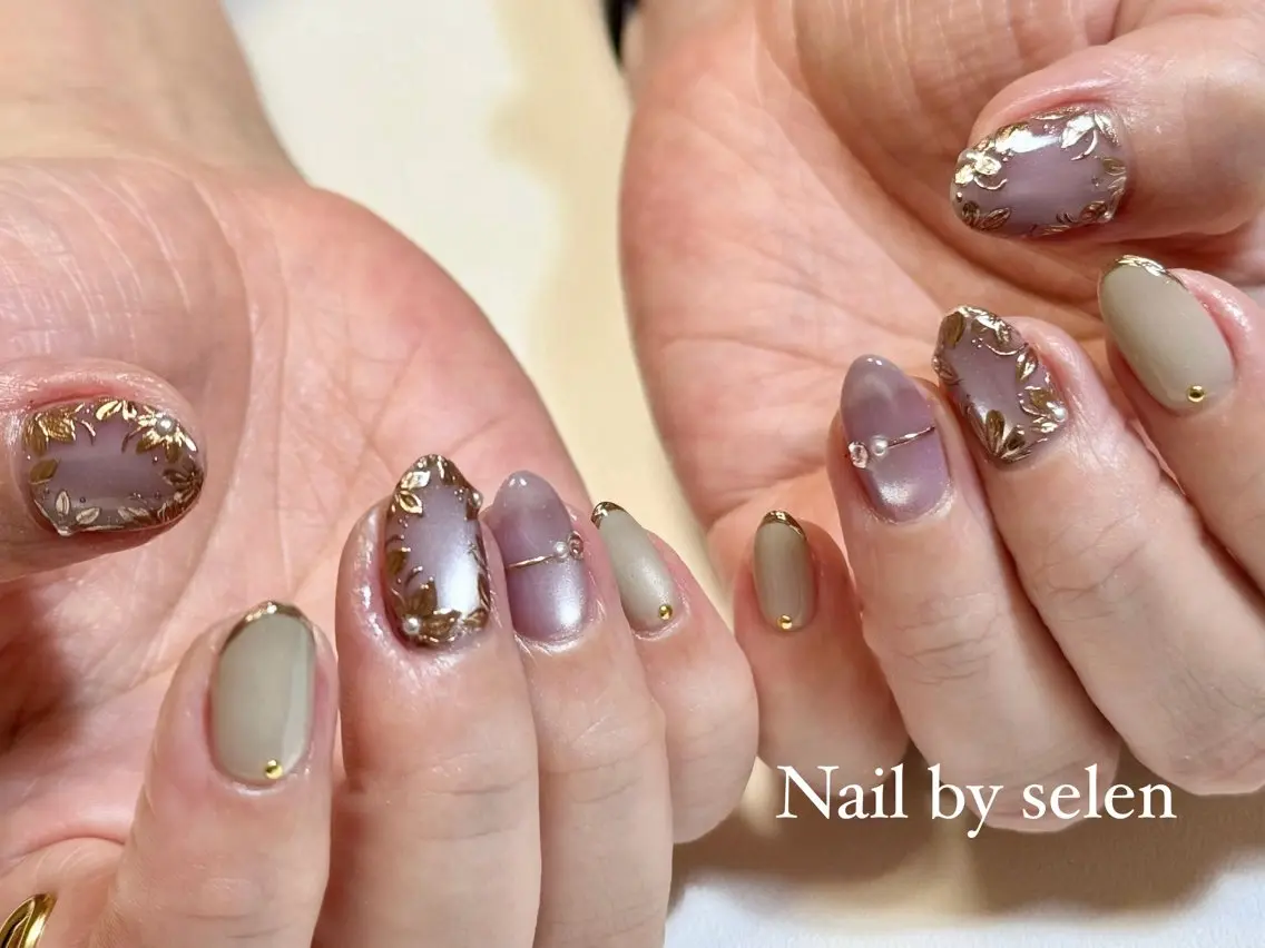 ネイル ハンドネイル Nail by selenのネイルデザイン