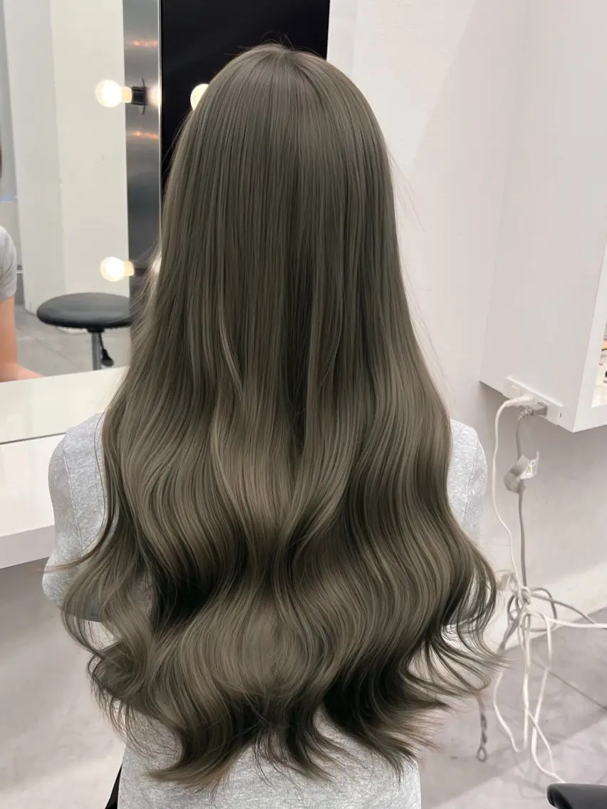 ロング カット ヘアカラー しゅういち/赤み消し カラー特化のヘアスタイル