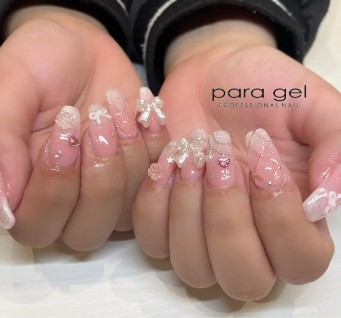 ネイル ハンドネイル Bianca🎀 ONODERAのネイルデザイン