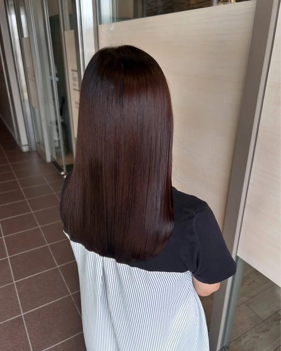 セミロング トリートメント 佐藤 匠のヘアスタイル