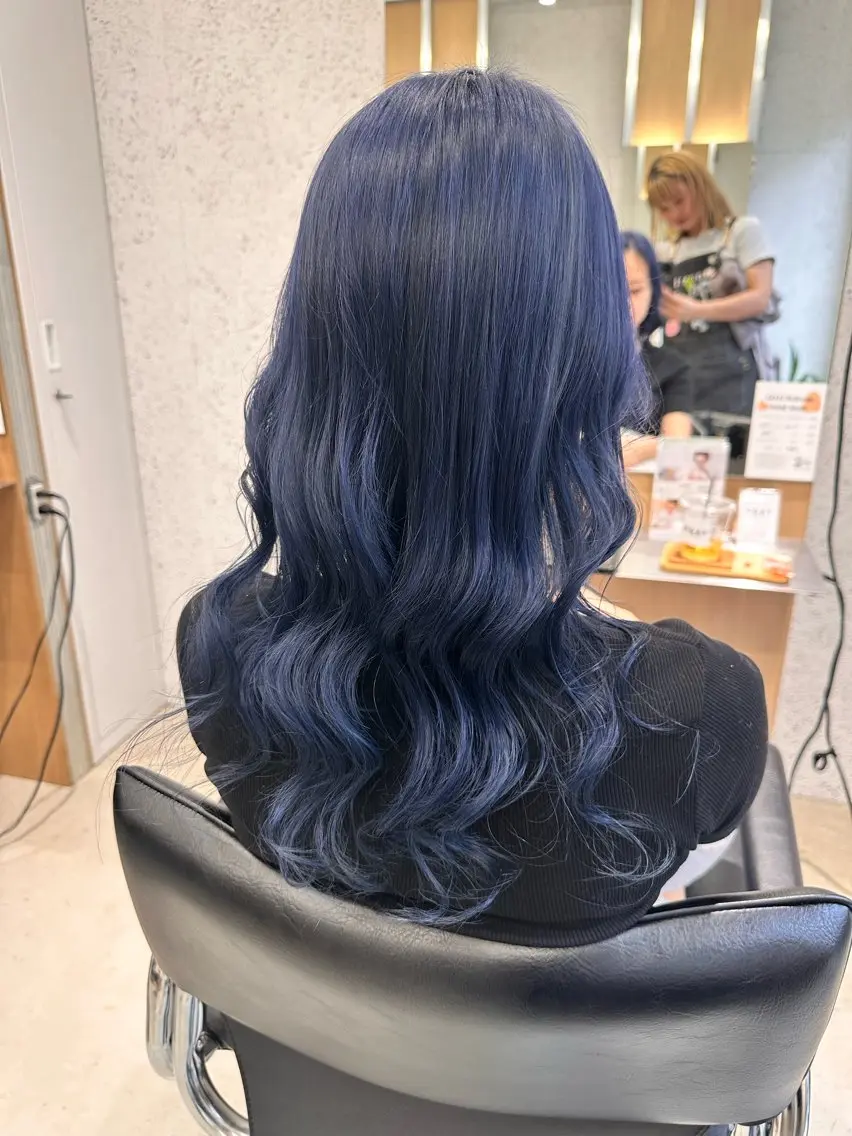 ロング ヘアカラー GOAT_茅ヶ崎 キシ サクラのヘアスタイル
