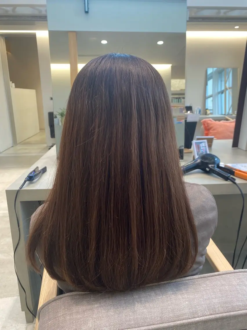 カラー ReAN あおいのヘアスタイル