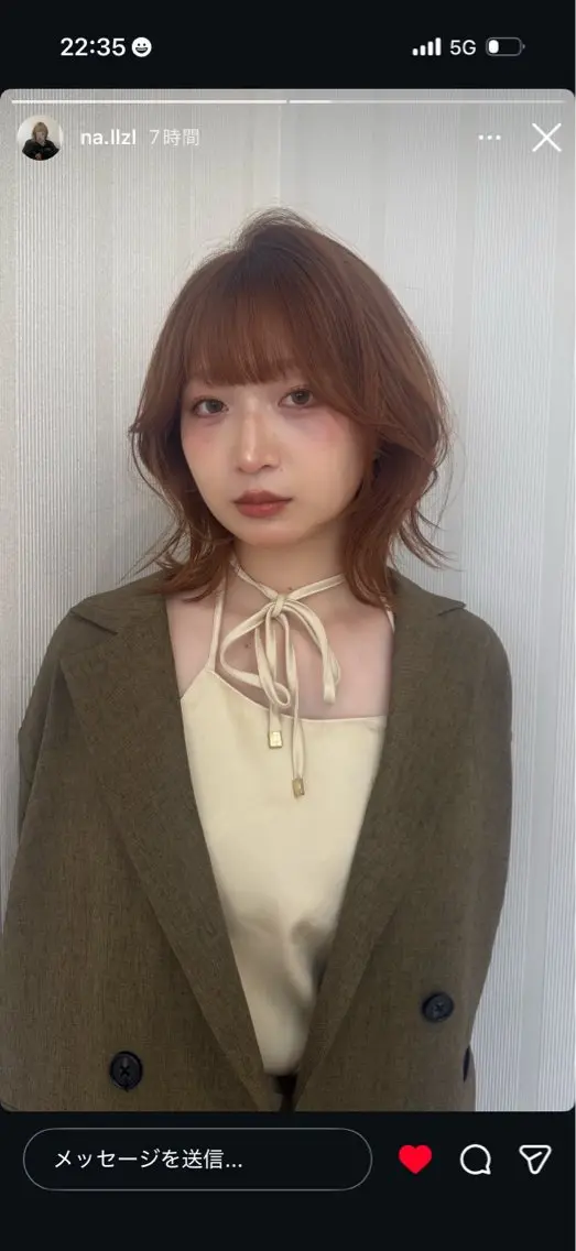 ミディアム ボブレイヤー ボブ 髪質改善 レイヤーカット 縮毛矯正 ヘアカラー トリートメント ヘッドスパ suii..hair designのヘアスタイル