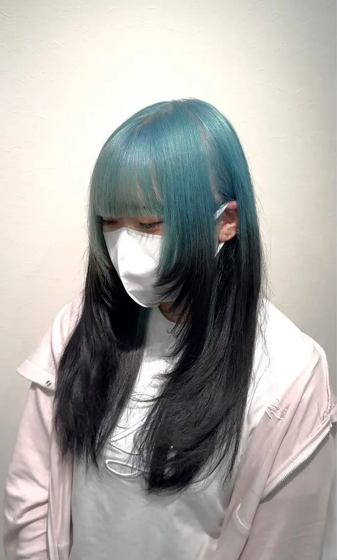 ロング カラー 河野 大輝のヘアスタイル