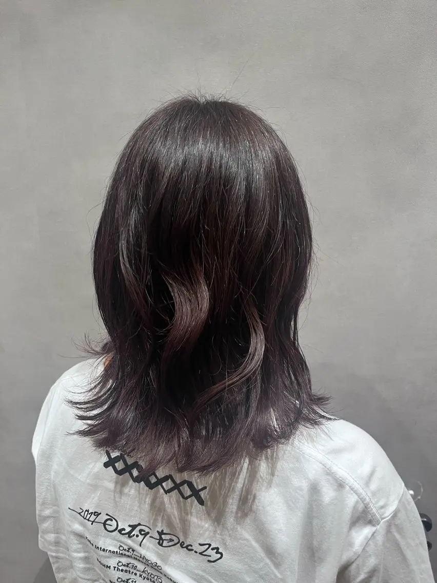 ミディアム 外ハネヘア 木村 真奈のヘアスタイル