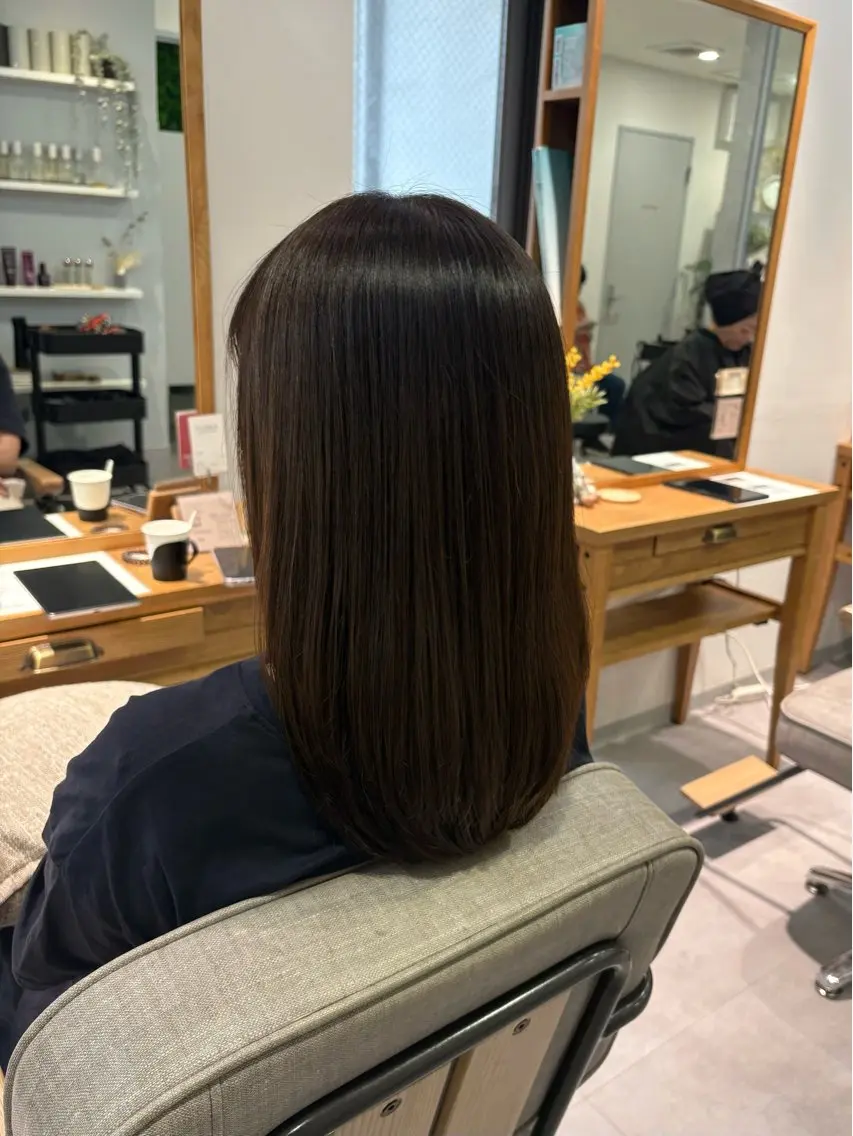 ロング カラー アッシュ ヘアカラー ♦️個室快眠スパ♦️ / 西野 杏🫧のヘアスタイル
