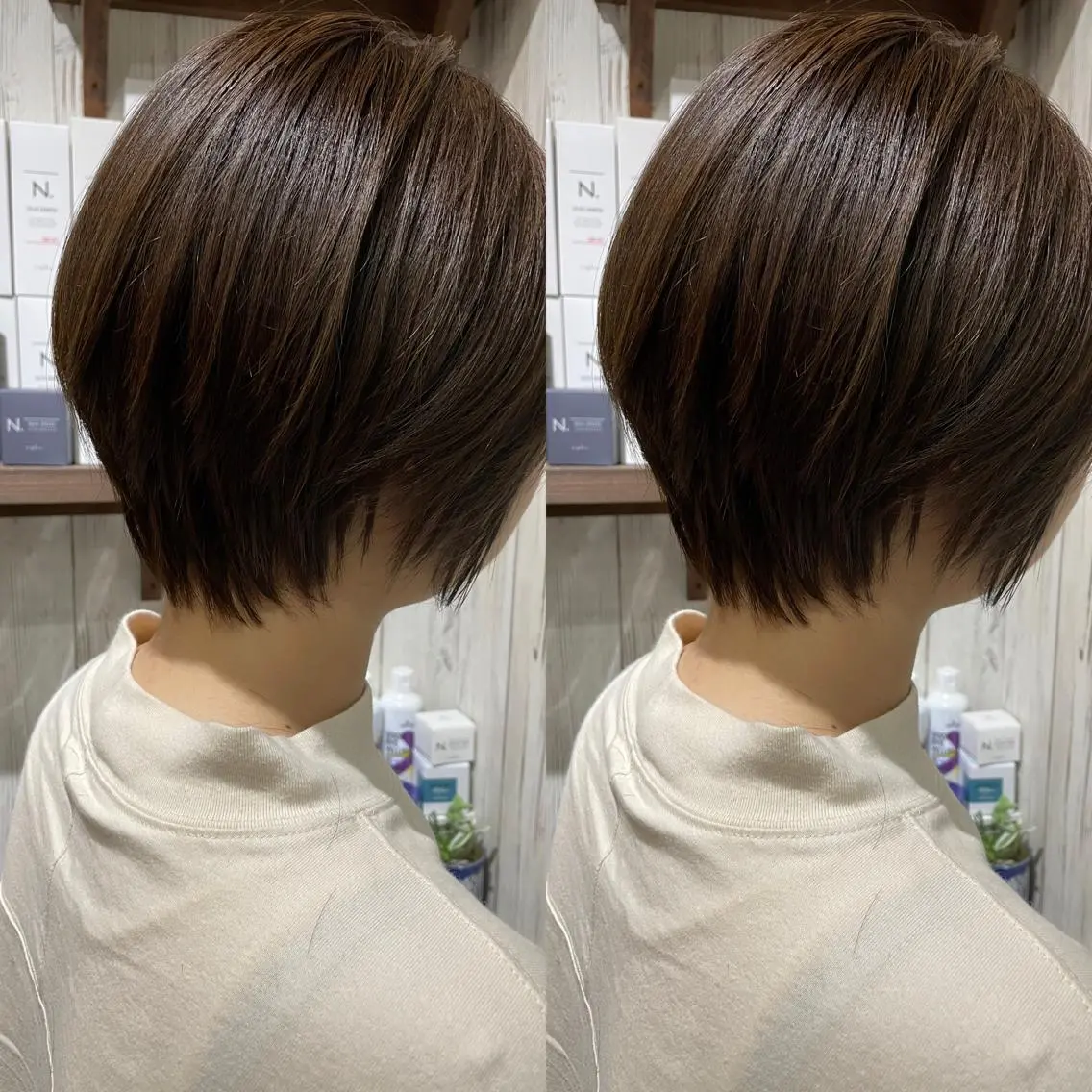 ショート カラー ヘアサロンオスカー 岸和田蛸地蔵店のヘアスタイル