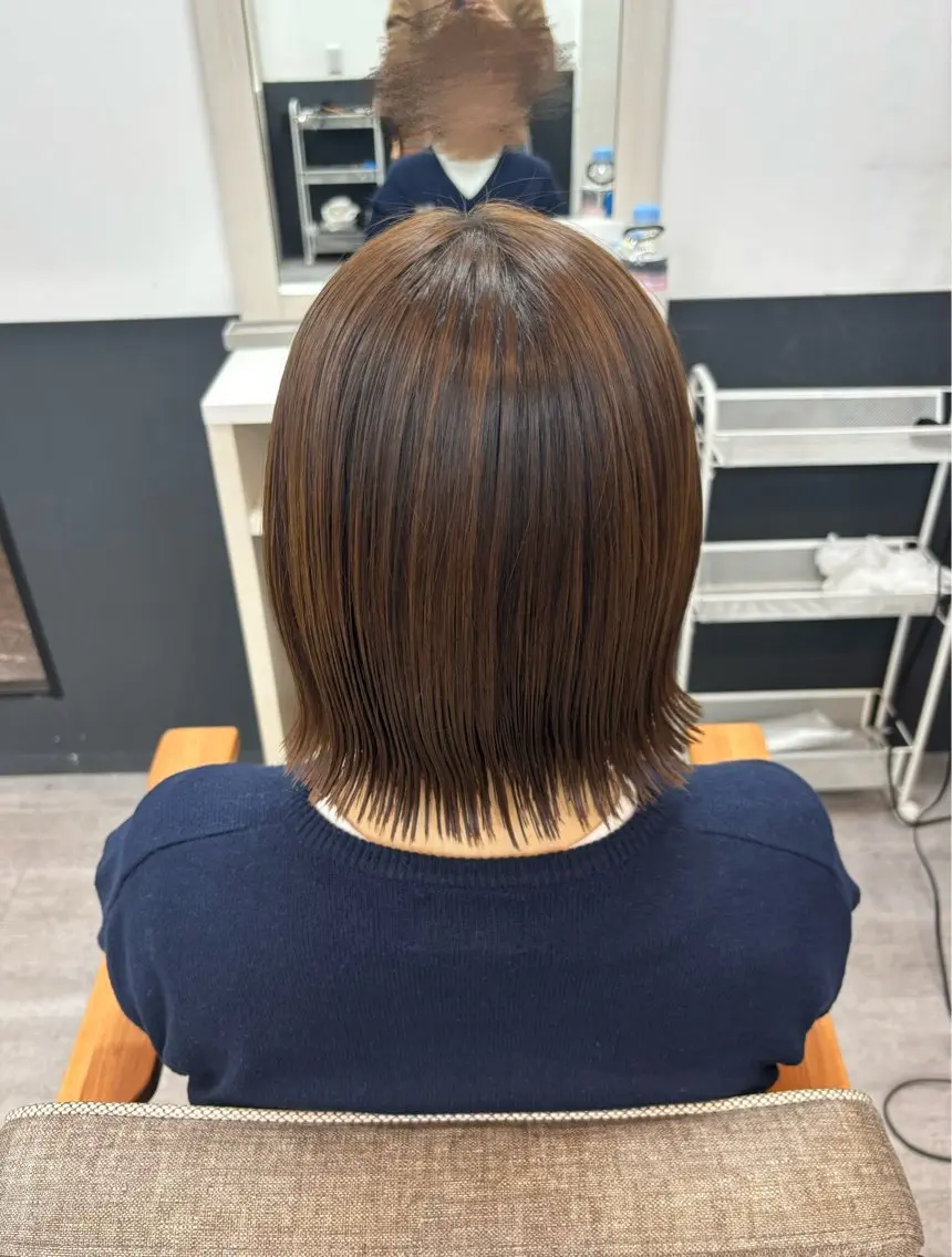 ショート カット パつっとボブ 🌸みおのヘアスタイル