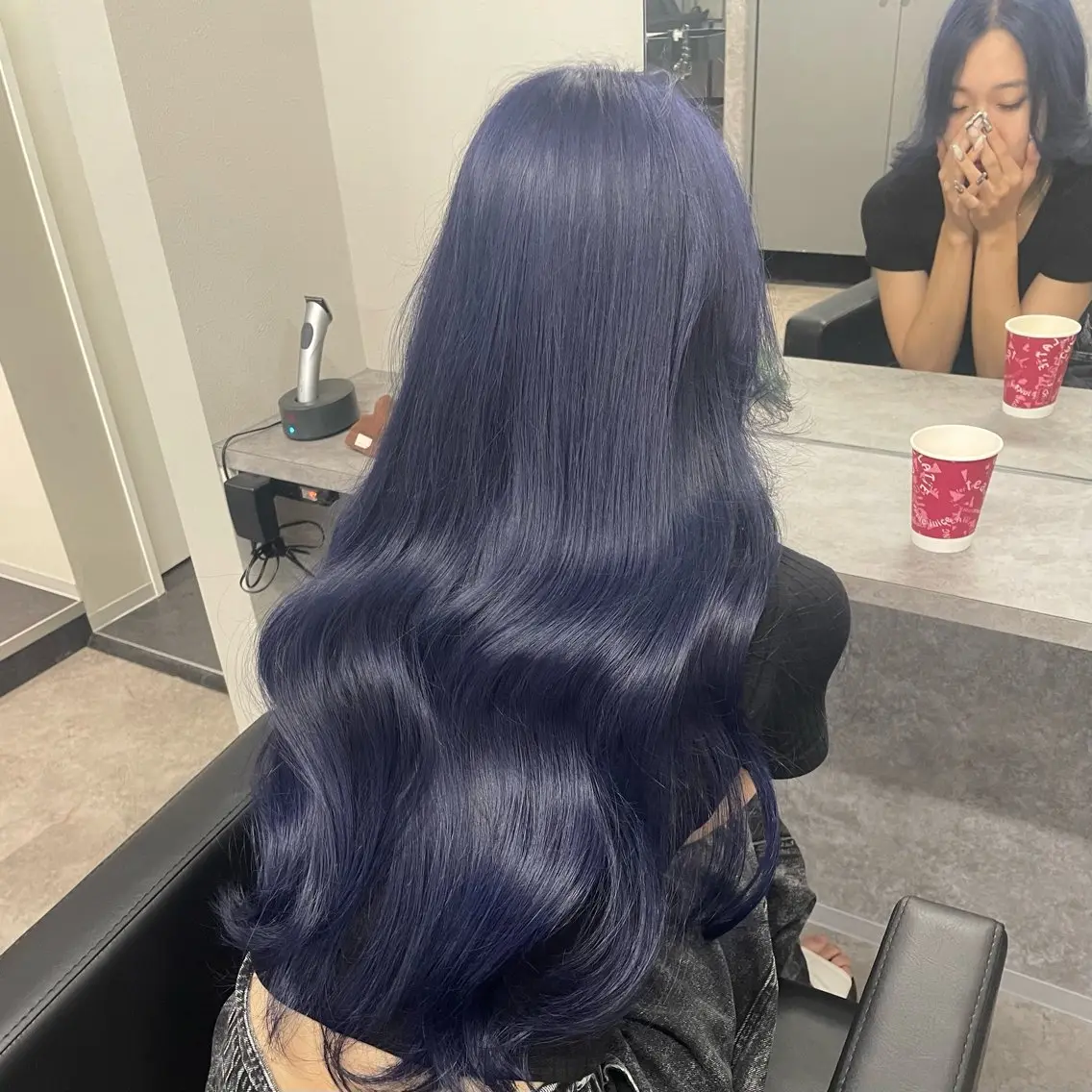 カラー 透明感カラ‎ꕀ꙳ 𝐤𝐢𝐤𝐤𝐚のヘアスタイル