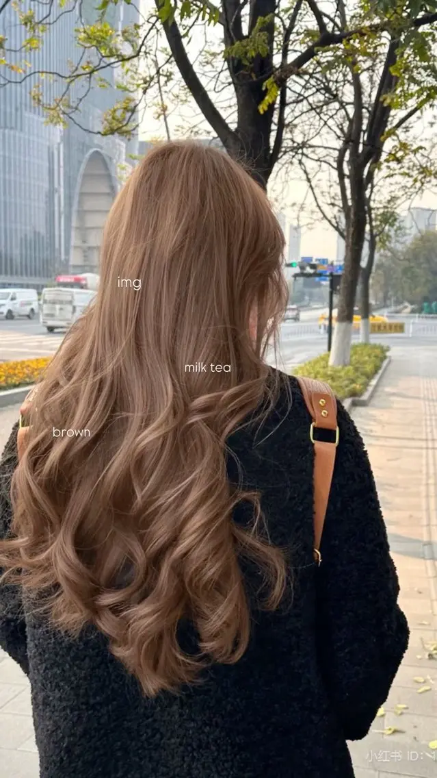 カラー ベージュ・ラベンダー カラー🎀りりのヘアスタイル