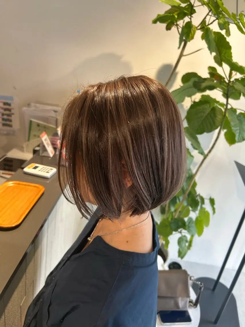 ショート カラー ヘアカラー 💎韓国カラー Giness坂下巧のヘアスタイル