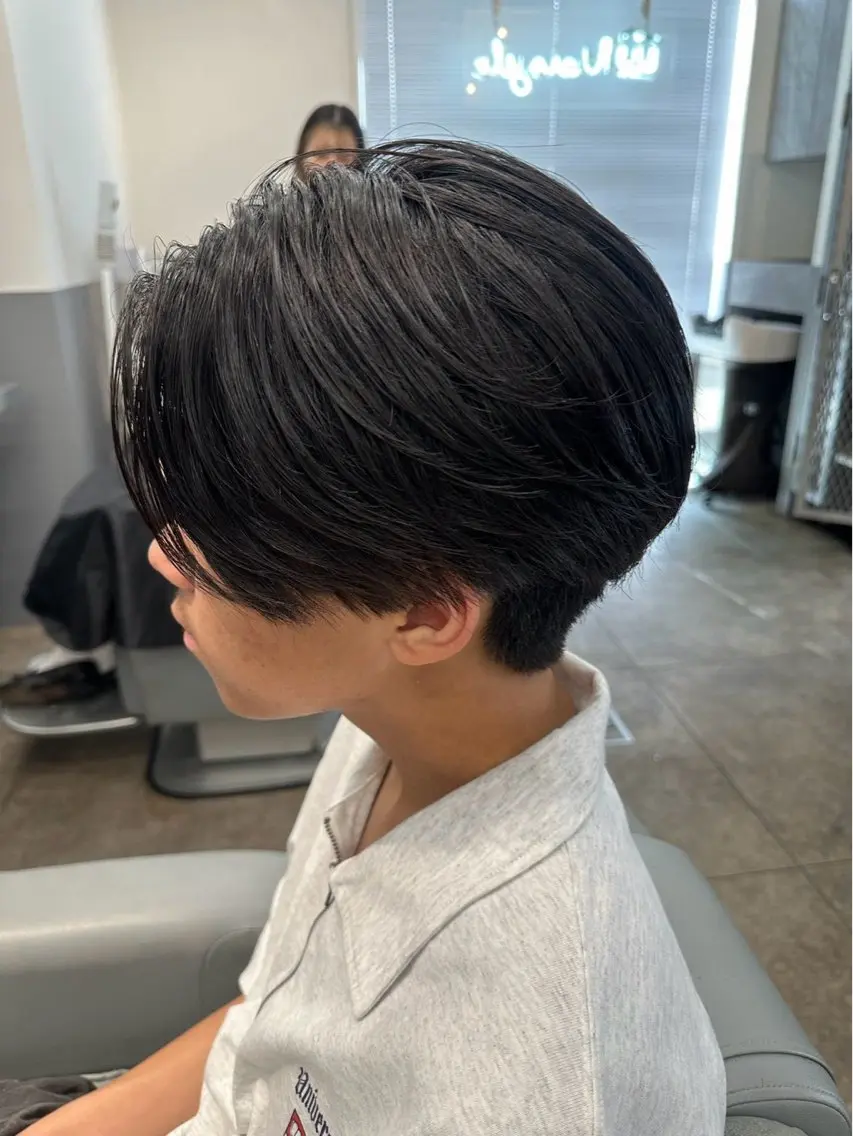 パーマ 成野 玲亜那のヘアスタイル