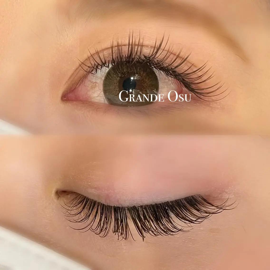 マツエク・マツパ バインドロック Cカール カラーマツエク マツエク GRANDE OSU 藤原/eye店長のマツエク・マツパデザイン