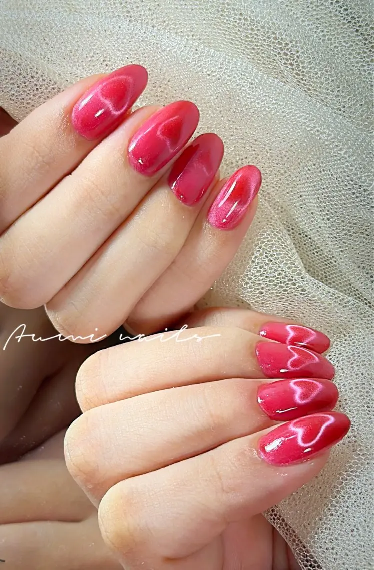 ネイル マグネットネイル ハンドネイル Ayumi nails川崎店のネイルデザイン