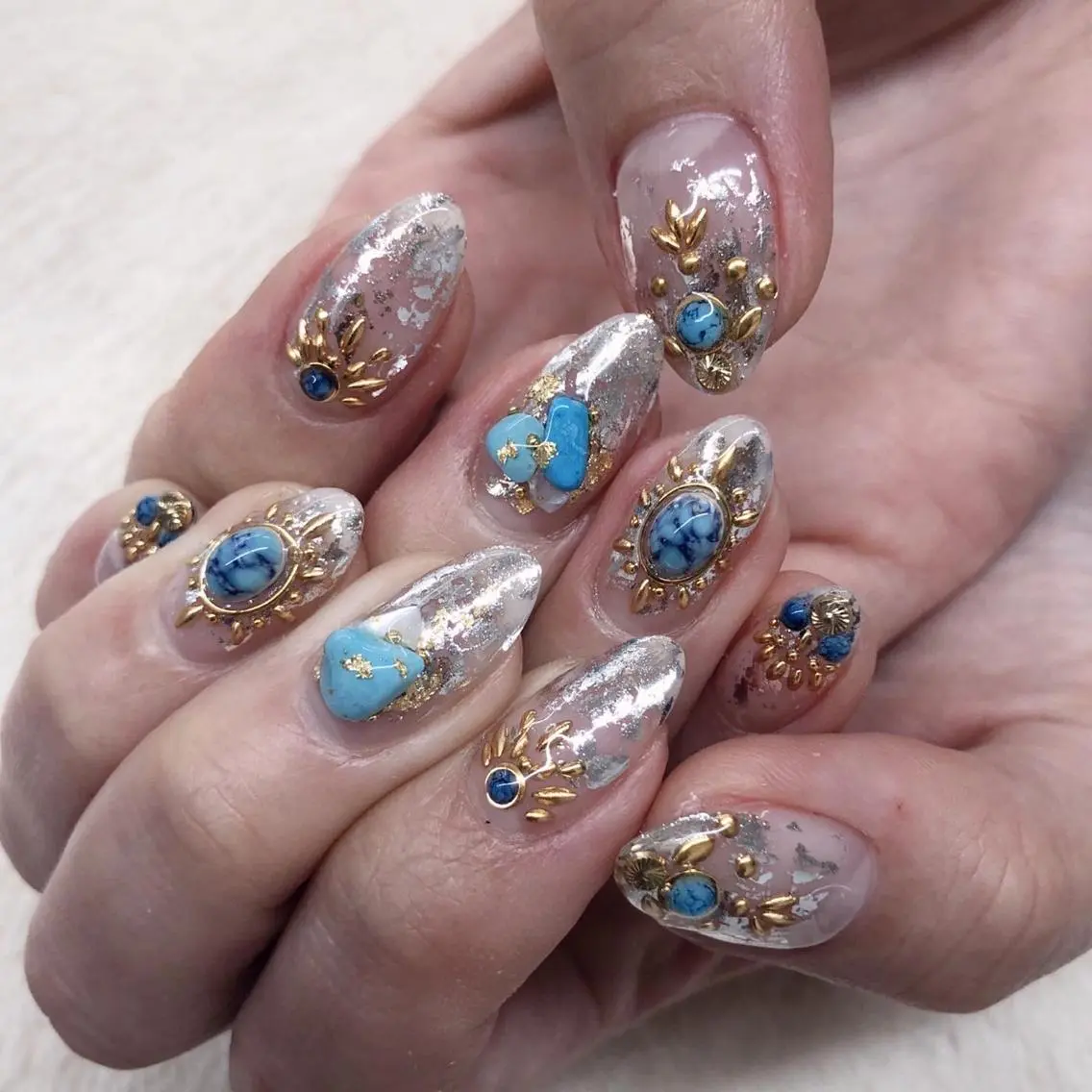 ネイル クリアネイル ハンドネイル MAYME TAMAKIのネイルデザイン