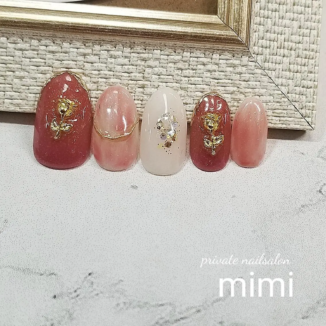ネイル 春ネイル 博多ネイル ｍｉｍｉのネイルデザイン