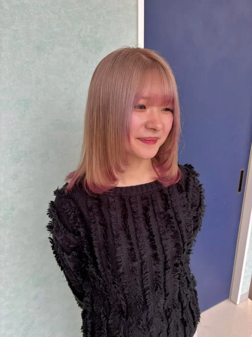 ショート ヘアカラー OPS hair大名 🩵yuna🌙のヘアスタイル