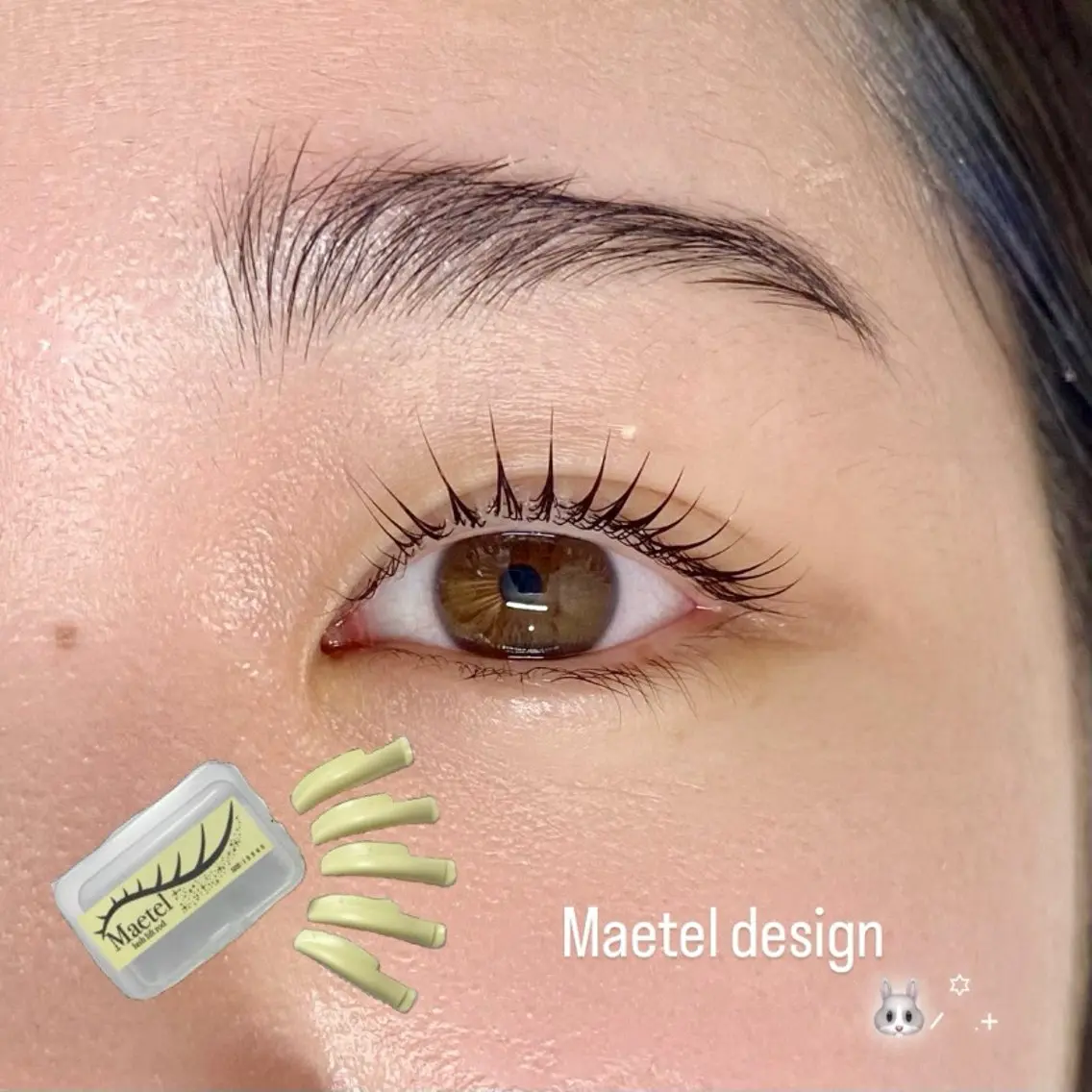 マツエク・マツパ 束感まつ毛 マツパ meg .のマツエク・マツパデザイン