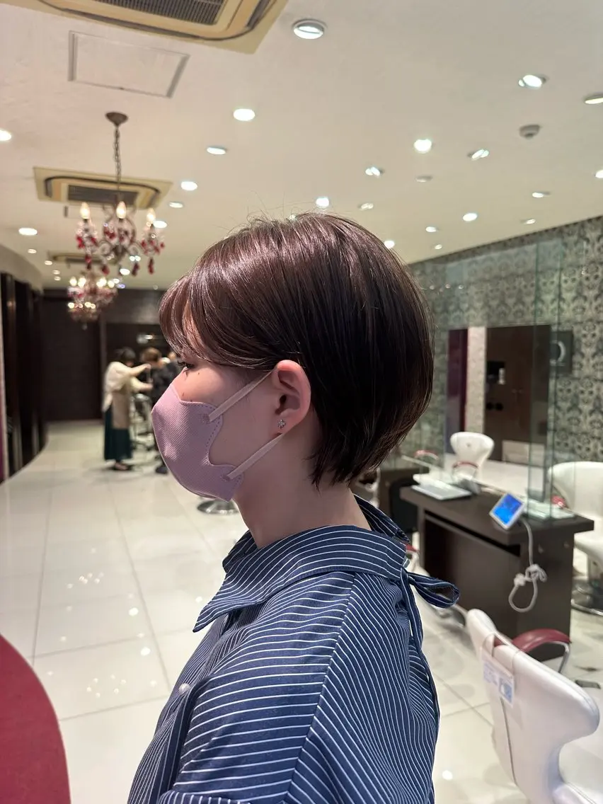 ショート 益野 凌のヘアスタイル