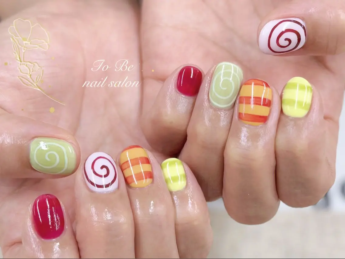 ネイル ハンドネイル Nail Salon To Be珈月のネイルデザイン