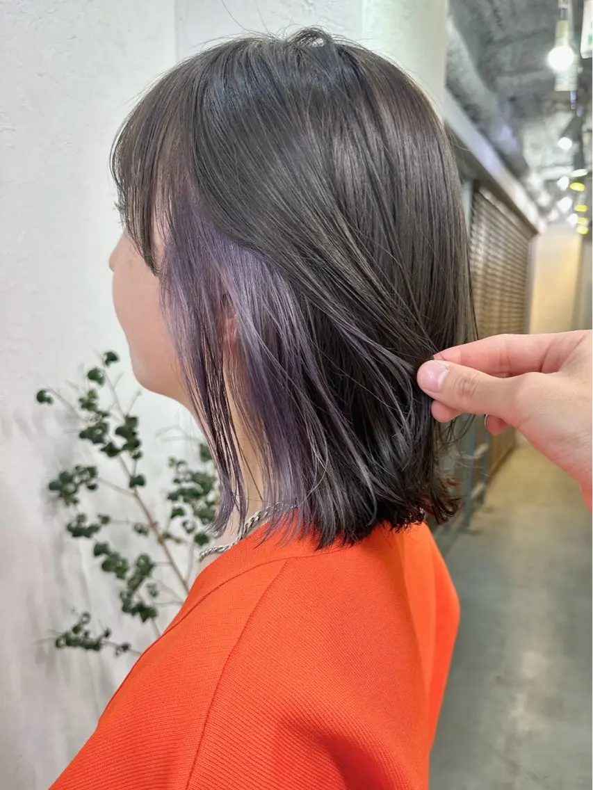 カラー カット ヘアカラー トリートメント ブリーチダブルカラー 【koide】のヘアスタイル
