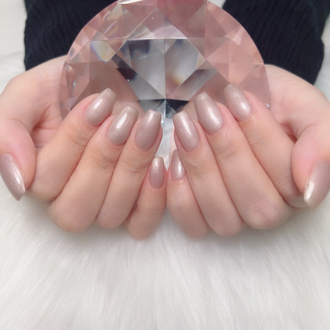 ネイル ブラウン ハンドネイル ViViA立川店 saitoのネイルデザイン