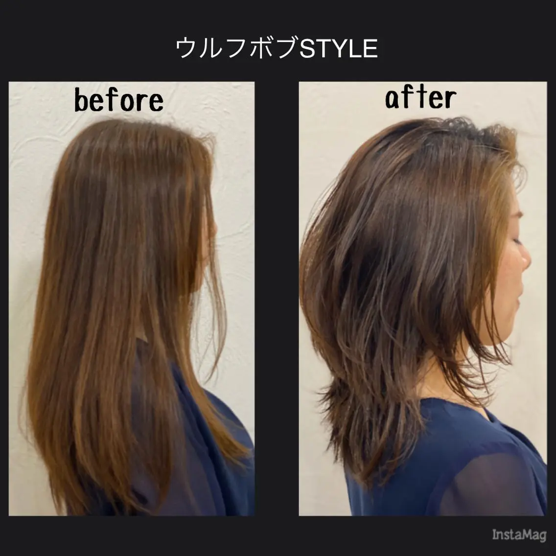 ミディアム 植野/新宿 高田馬場のヘアスタイル