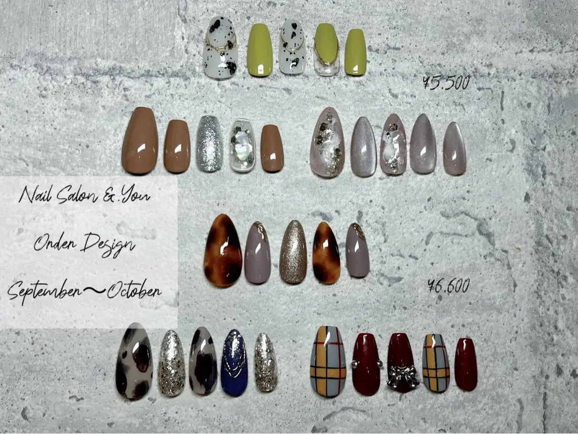 ネイル Nail Salon &.Youのネイルデザイン