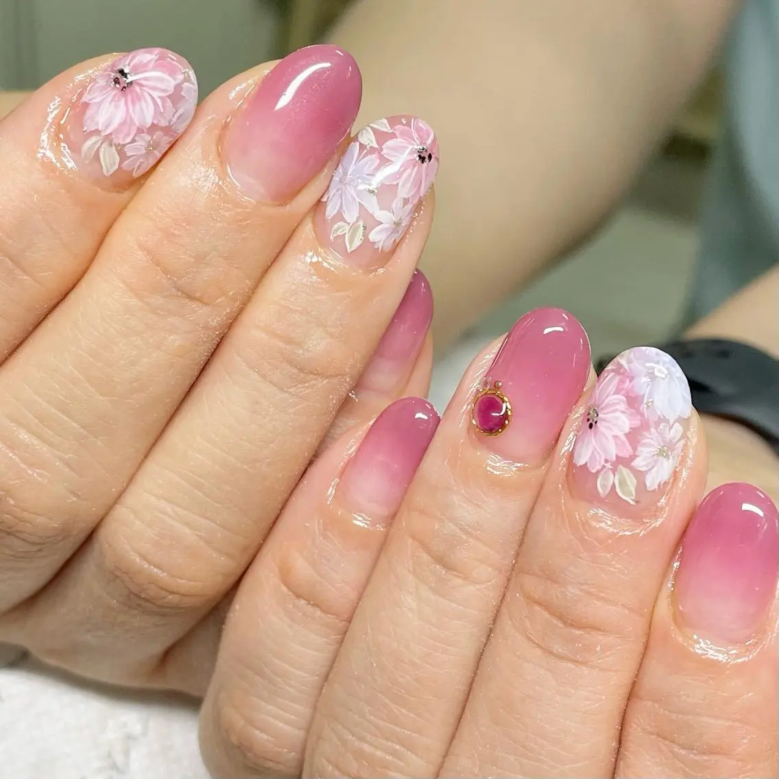 ネイル ハンドネイル Can I 川崎店 三島 久美子のネイルデザイン