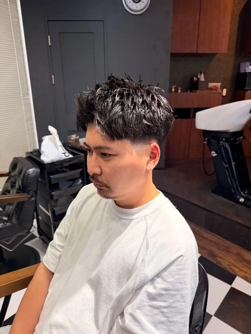ショート メンズ カット メンズ特化! Taiyo 🇺🇸のヘアスタイル