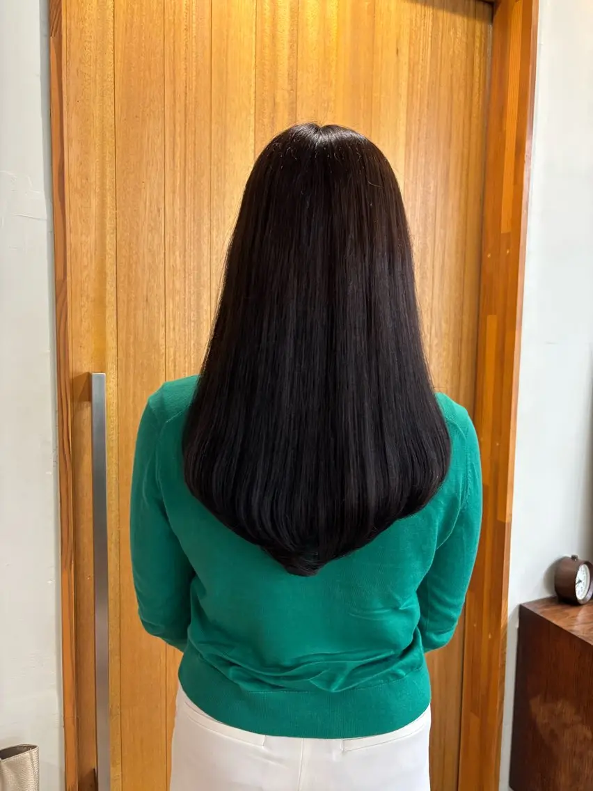ロング 村田 杏のヘアスタイル