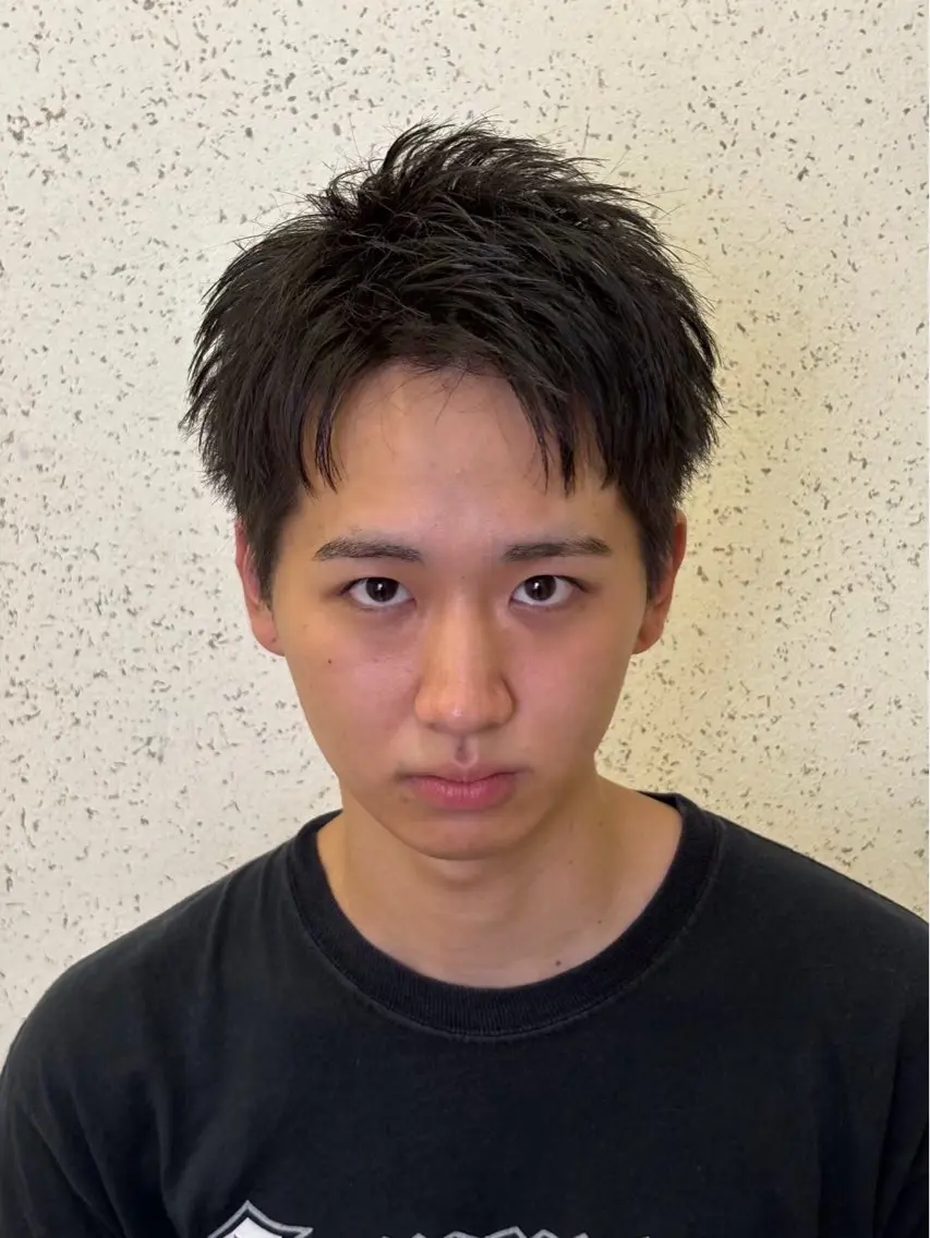 ショート メンズ カット メンズヘア　川浪 隆也のヘアスタイル
