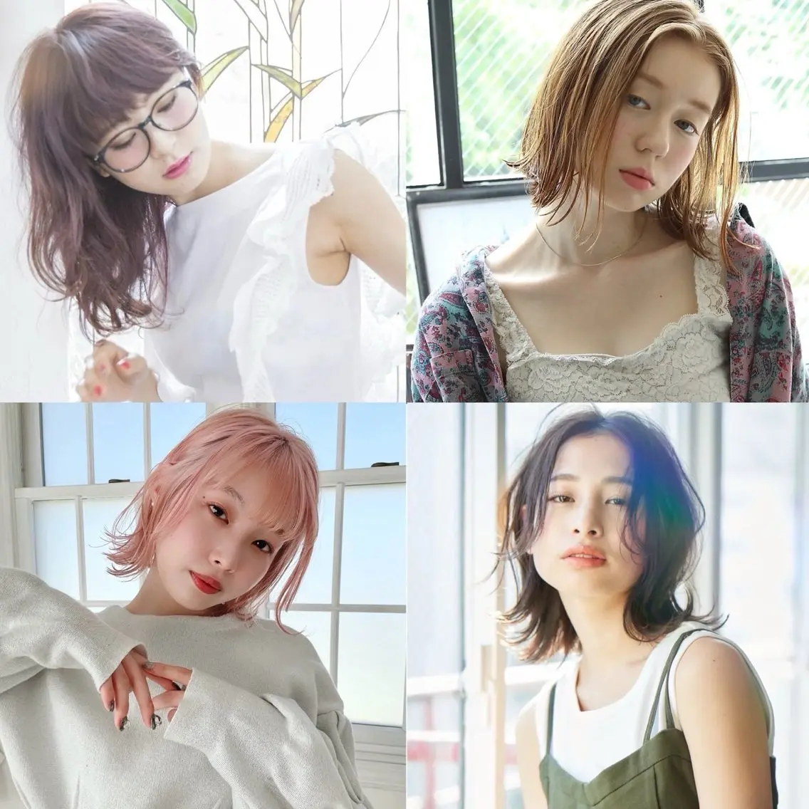 ミディアム Louvre Sty list/ERIKAのヘアスタイル