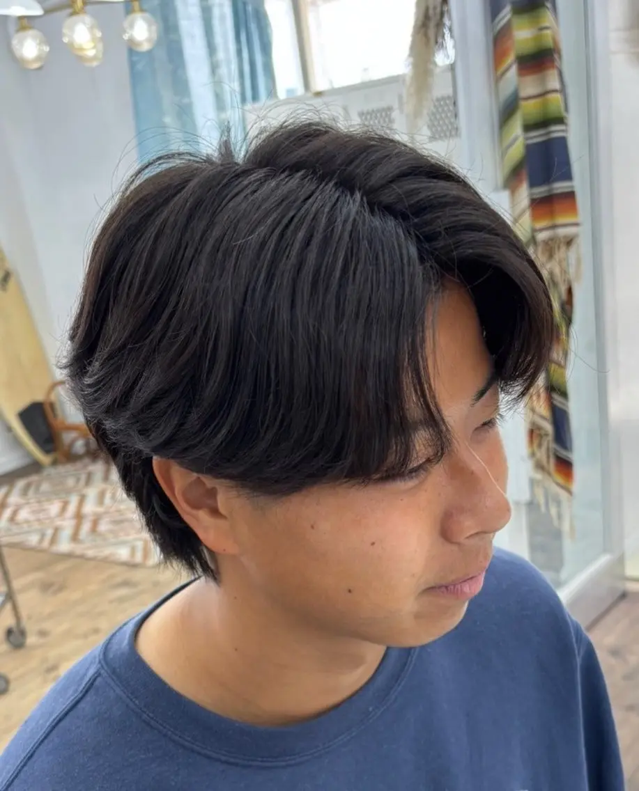 4回目以降40%オフ　メンズカット＋（ニュアンスパーマ　フェザーパーマ）の写真