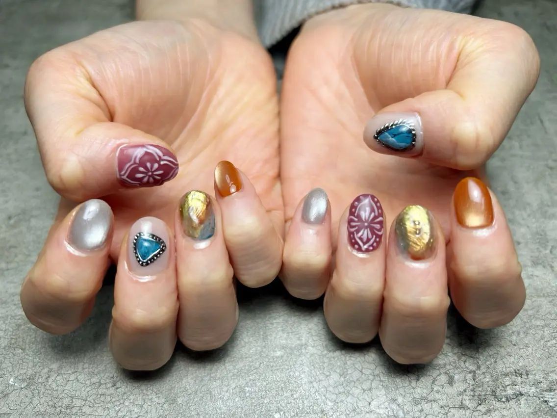 ネイル ハンドネイル ネイルサロン sheenのネイルデザイン