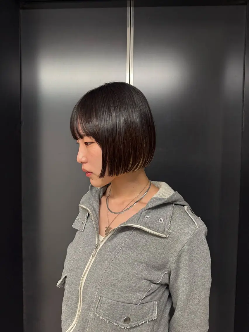 10代20代限定⭐️ボブカット【保湿トリートメント付き】の写真