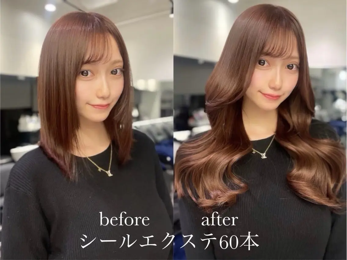 ロング エクステ 【elyts】 MISAKIのヘアスタイル